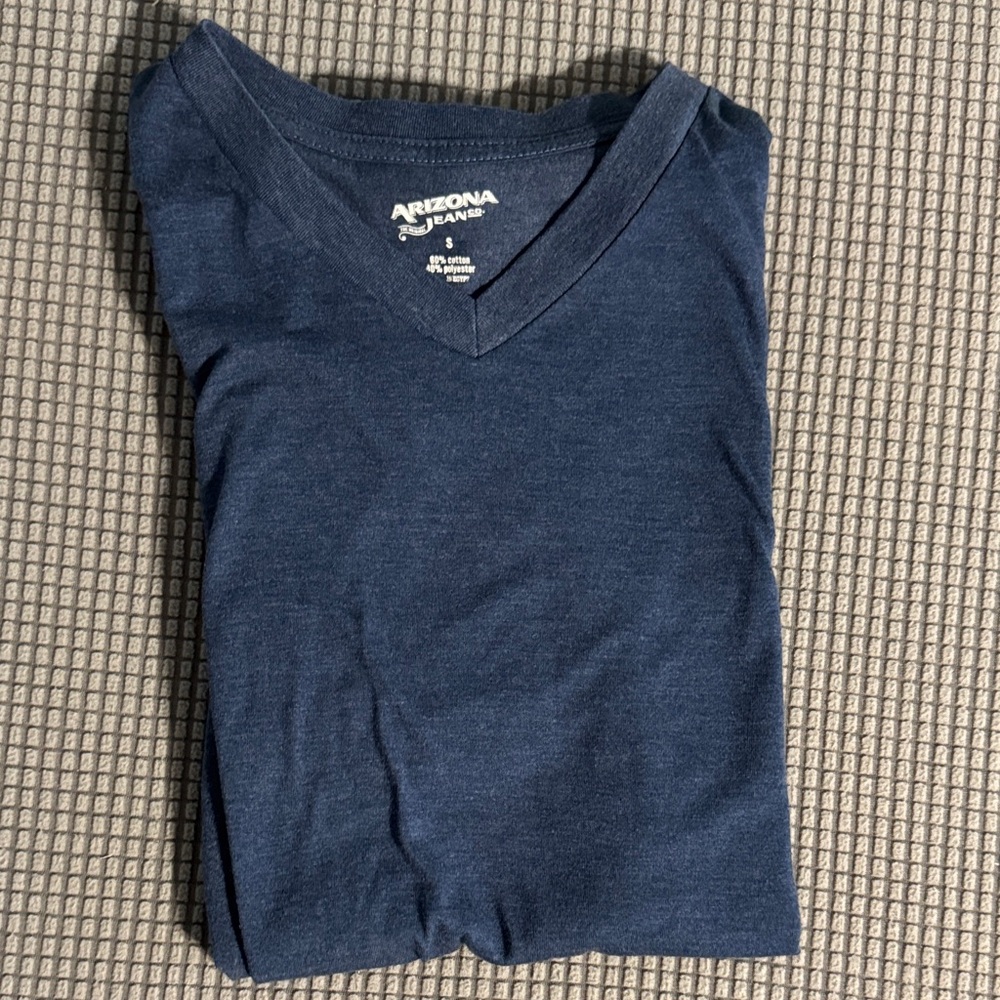 Arizona Jean Company Navy Blue Short Sleeve Tee